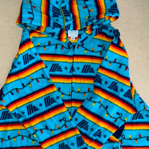 Aldi Gear 23’ Christmas Light Onesie Unisex - Picture 1 of 3